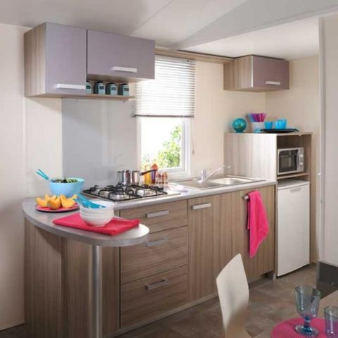 Stacaravan 5/6 personen - Théoule - Super Mercure - 2 slaapkamers