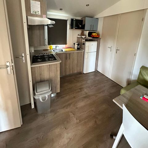 Stacaravan 4 personen - Provence - 4 personen - 2 slaapkamers - airco/tv - 26 m²