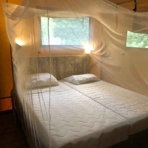 Safaritent 6 personen - incl. sanitair