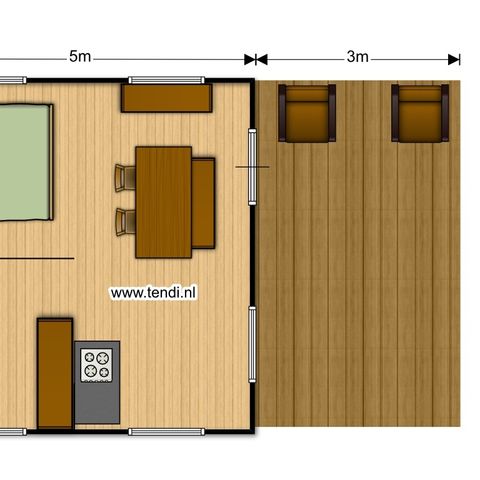 Safaritent 6 personen