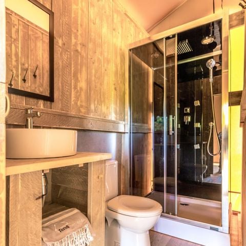 Safaritent 4 personen - incl. sanitair en airco (ADVENTURE COMFORT)