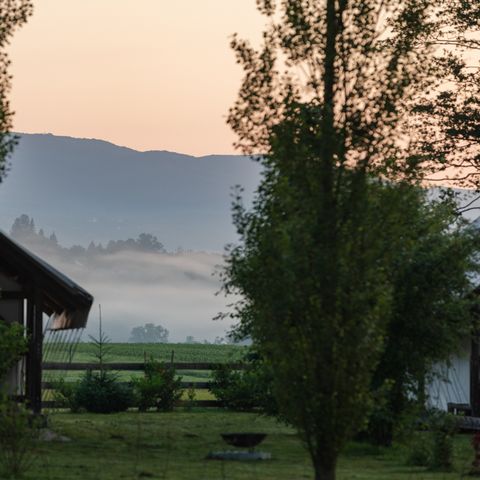 Safaritent 5 personen - Glamping met badkamer, Amber 40 m2