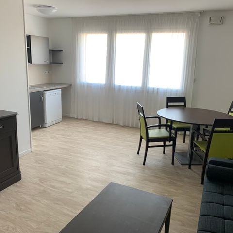 APPARTEMENT 3 personen - 2 Kamers Eenpersoonsbedden