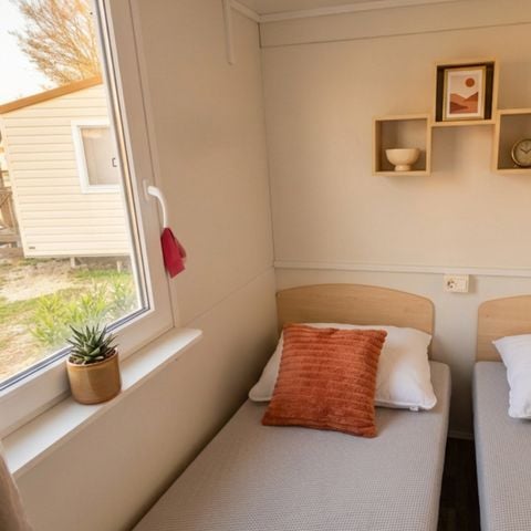 Stacaravan 5 personen - Stacaravan Malta Wonen 400 6/7 personen