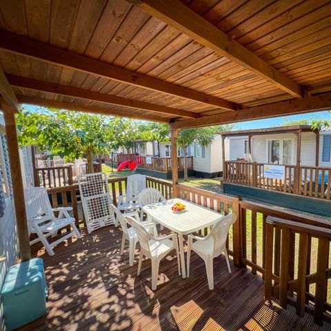 Stacaravan 4 personen - Gelukkig comfort