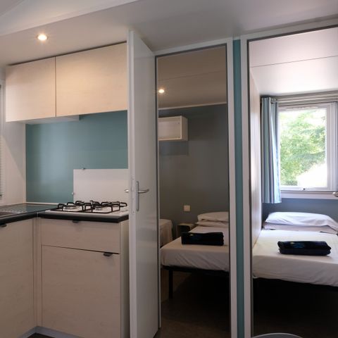 Stacaravan 4 personen - Gelukkige premie