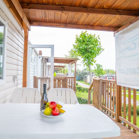 Stacaravan 4 personen - Gelukkige premie