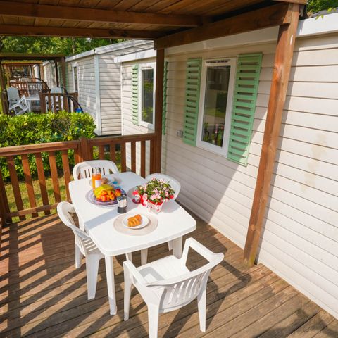 Stacaravan 4 personen - Gelukkige premie