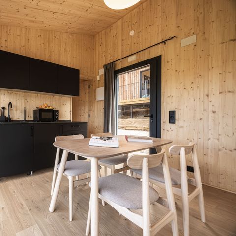 Stacaravan 4 personen - Piek hut