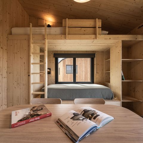 Stacaravan 4 personen - Piek hut