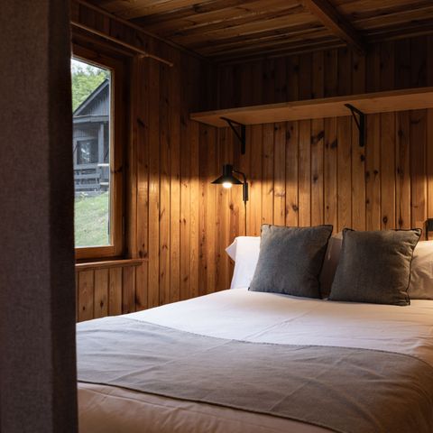 Chalet 4 personen - Kampvuur in de berghut