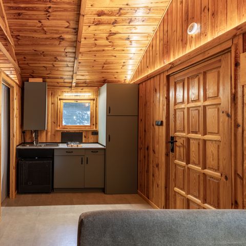 Chalet 4 personen - Kampvuur in de berghut