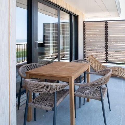 APPARTEMENT 6 personen - Luxe Strand | 4+2 Pers.