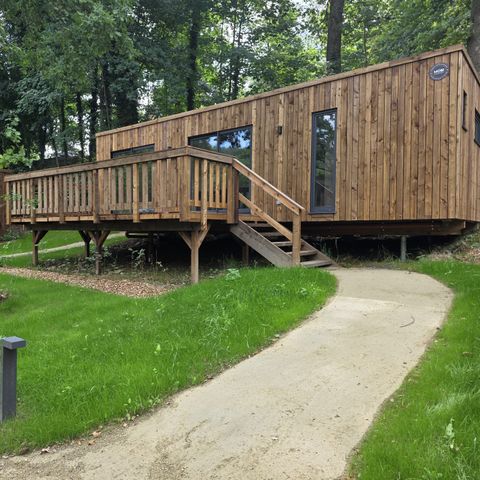 Lodge 6 personen - Ecolodge | 3 Slaapkamers | Huisdieren welkom