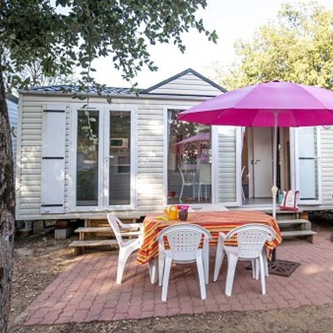 Stacaravan 4 personen - Cottage Grand Confort Glenans 31m² - 2 kamers / Begane grond terras