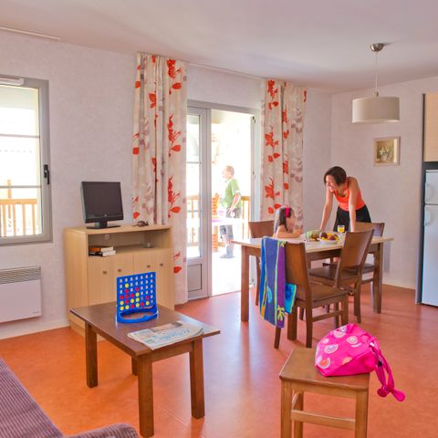 APPARTEMENT 8 personen - G/19_3-KAMER HUT VOOR 8 PERSONEN