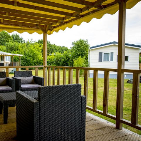 Chalet 5 personen - Veranda (3 slaapkamers)