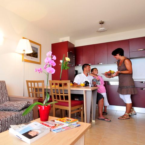 APPARTEMENT 5 personen - G/34_2 KAMERS 4/5 PERSONEN
