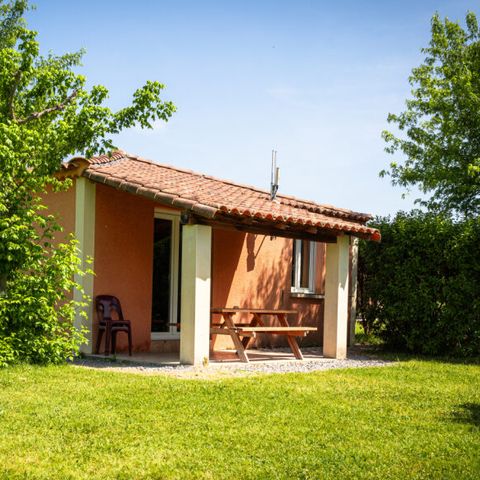 LANDHUIS 6 personen - 50m² - 2 kamers met tuin