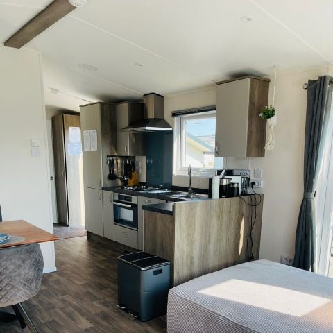 Chalet 4 personen - Locatie: Kamperland – Camping de Molenhoek – Strand J55 