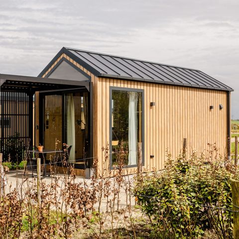 Tiny House 3 personen - Locatie: Waarde - Luxe