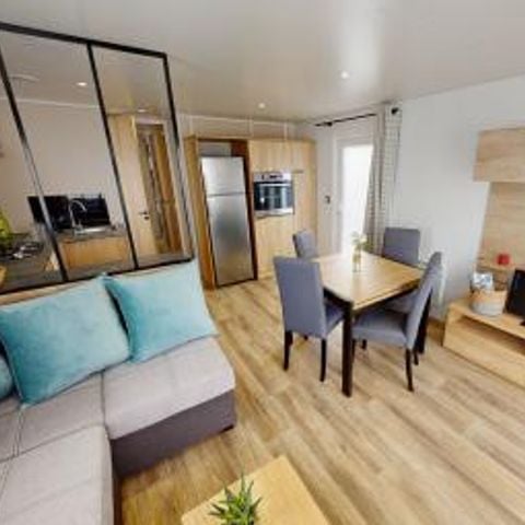 Chalet 4 personen - Chalet groot 2 slaapkamers met airconditioning (4 personen)