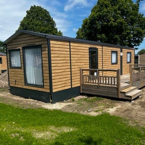 Chalet 4 personen - Chalet groot 2 slaapkamers met airconditioning (4 personen)