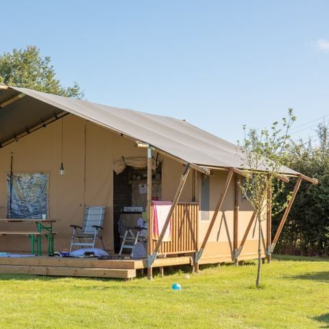 Safaritent 6 personen - incl. sanitair