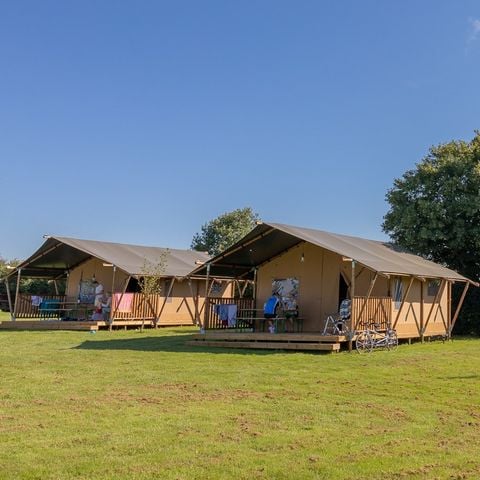 Safaritent 6 personen - incl. sanitair