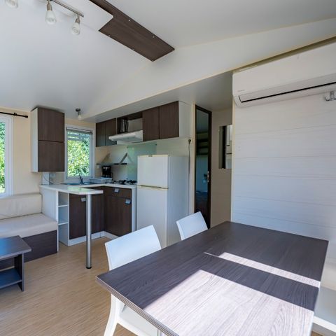 Stacaravan 6 personen - 3 slaapkamers