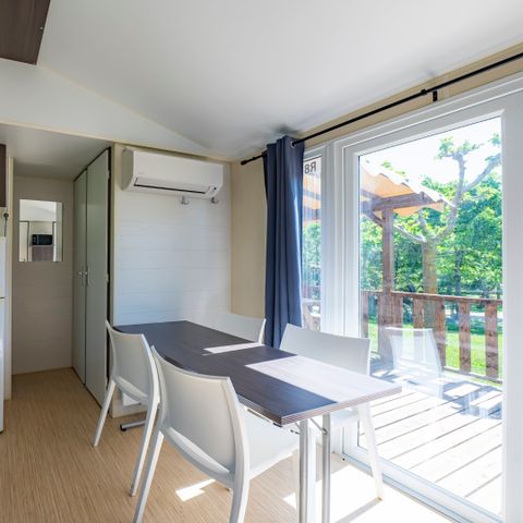 Stacaravan 6 personen - 3 slaapkamers