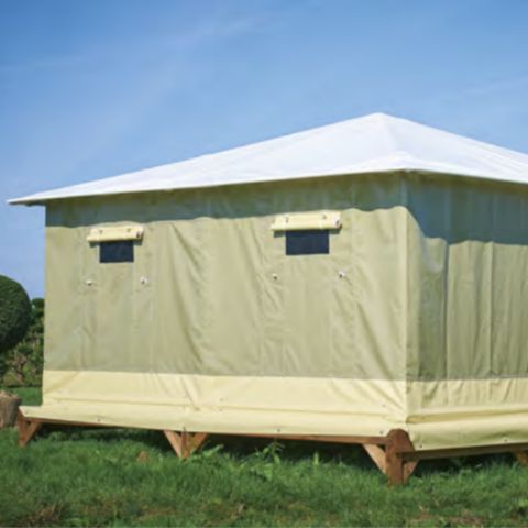 Tent 5 personen - Volledig ingerichte tent - 2 slaapkamers