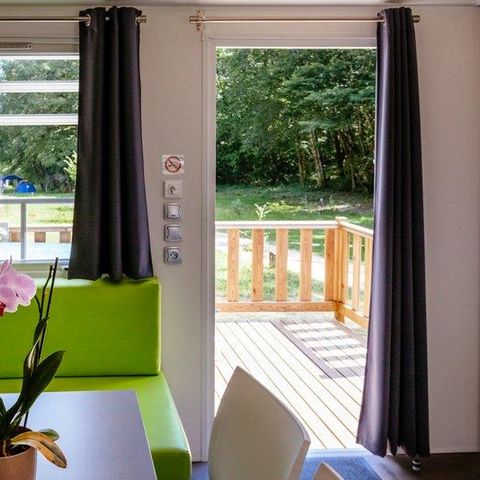 Stacaravan 6 personen - Premium Verveine - 2 slaapkamers + 11.25 m² terras