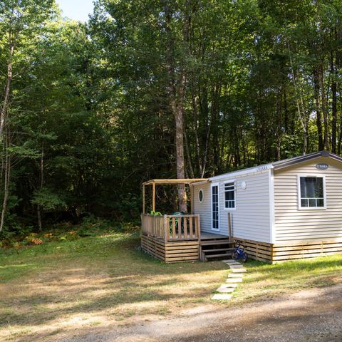 Stacaravan 6 personen - Premium Verveine - 2 slaapkamers + 11.25 m² terras