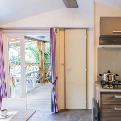 Stacaravan 6 personen - Stacaravan Loggia - 2 slaapkamers
