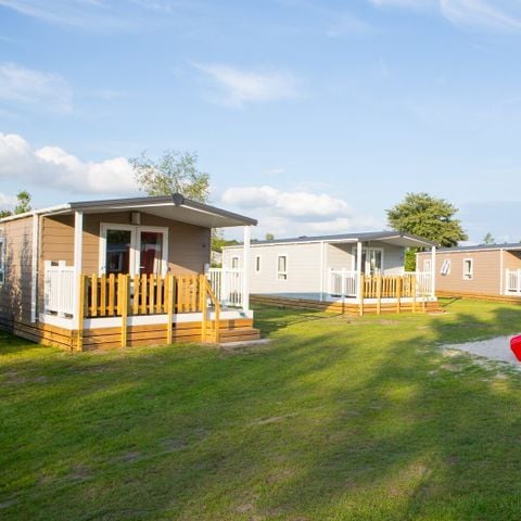 Lodge 5 personen - Terras