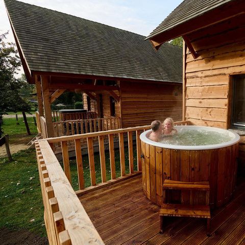 Chalet 4 personen - Boomhut met Bubbelbad