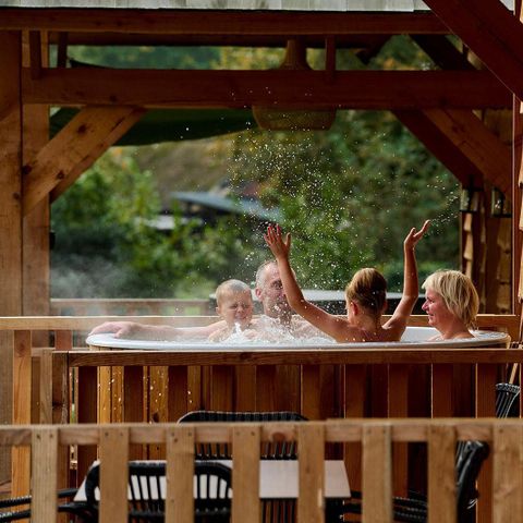 Chalet 4 personen - Boomhut met Bubbelbad