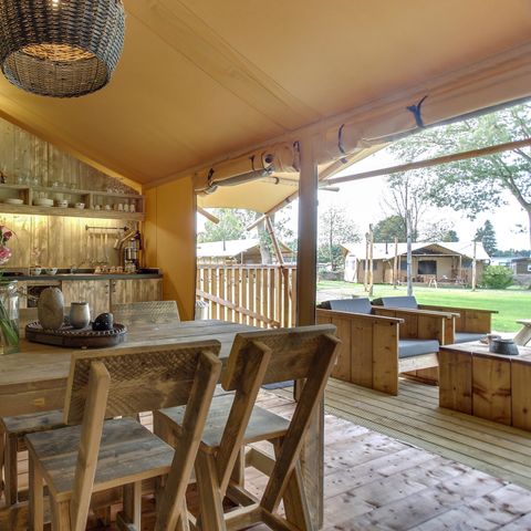 Safaritent 6 personen - Duin Lodge