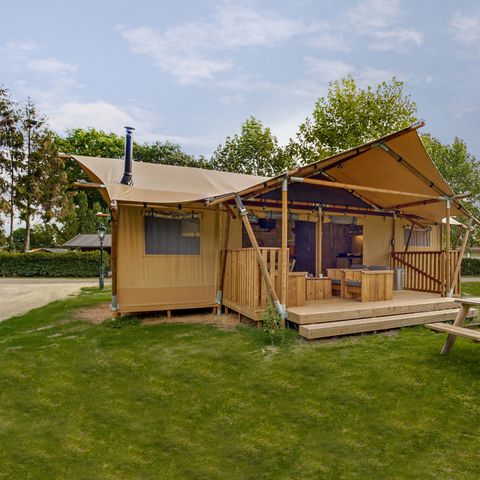 Safaritent 6 personen - Duin Lodge
