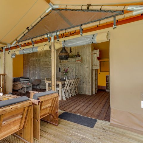 Safaritent 6 personen - Duin Lodge