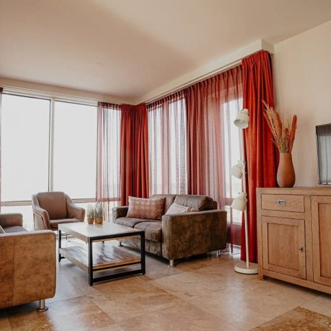 Appartement 6 personen - Luxe Kustappartement met Panoramisch Zeezicht