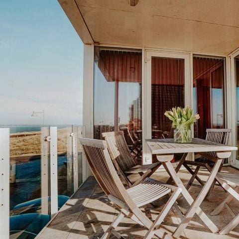 Appartement 6 personen - Luxe Kustappartement met Panoramisch Zeezicht