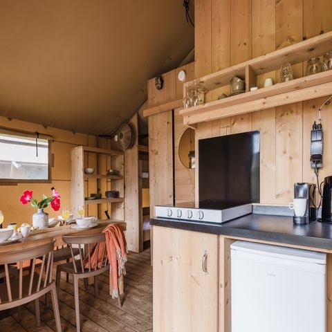 Safaritent 4 personen - Bos Tent - Kachel