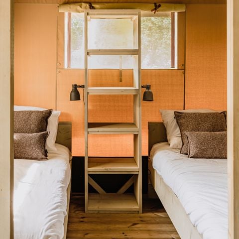 Safaritent 6 personen - Stille Heide - Kachel & Hottub