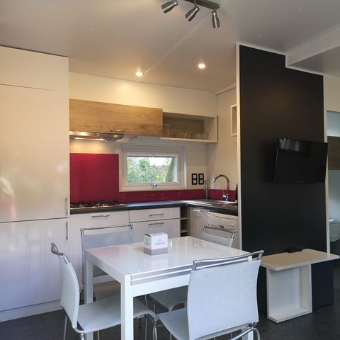Stacaravan 6 personen - TAOS Luxe - 3 slaapkamers
