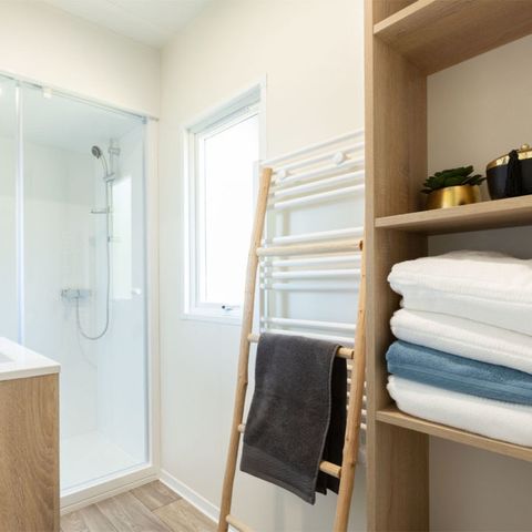 Safaritent 6 personen - Sunêlia Luxe Lodge 3 slaapkamers 2 badkamers - lakens inbegrepen