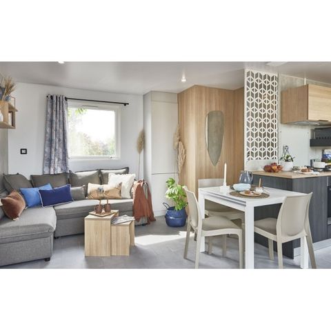 Stacaravan 6 personen - Sunêlia Prestige Randonnée 3 slaapkamers 2 badkamers