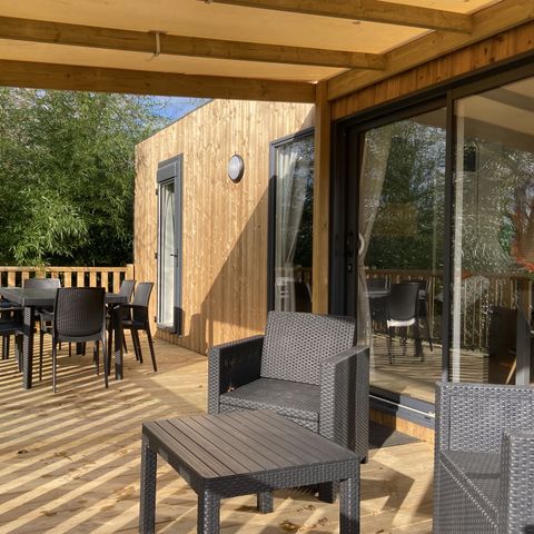 Stacaravan 10 personen - Sunêlia Luxe Twin 10 personen - 5 slaapkamers