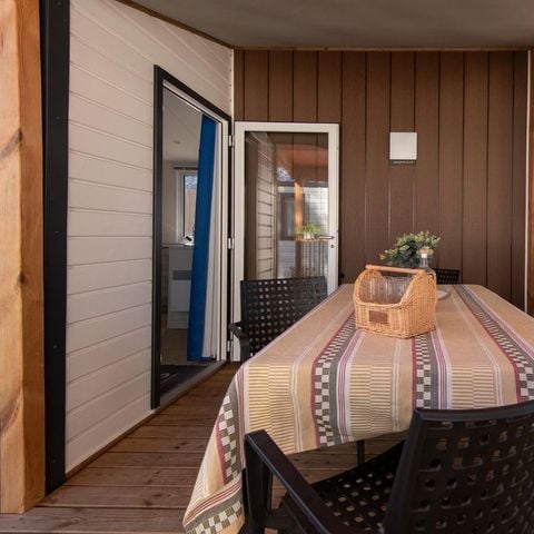 Stacaravan 4 personen - Bergamo CONFORT met airconditioning...